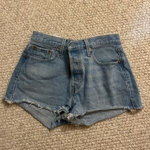 Women’s Levi 501 High Waisted Shorts